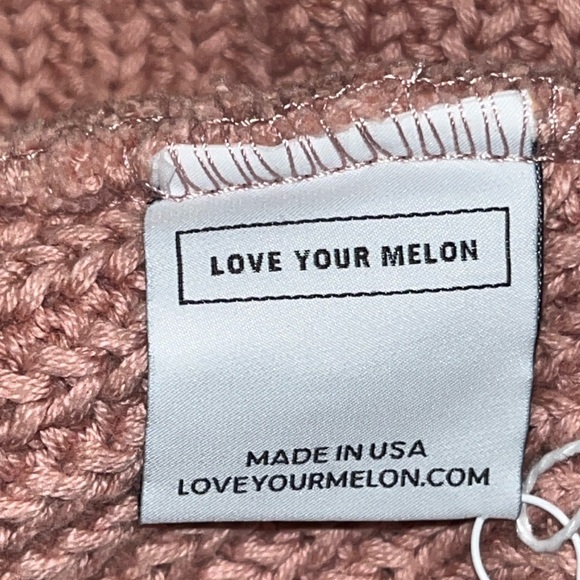 Love your melon, blush pom beanie - Picture 13 of 15